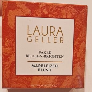 LAURA GELLER NEW YORK Baked Blush-n-Brighten Marbleized Blush- Tropic Peach